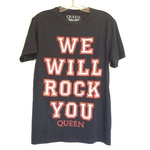 Queen We Will Rock You Band T Shirt
